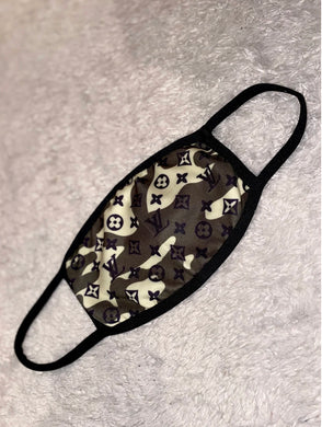 OneKind Customs Custom Printed Ski Masks/balaclavas Fendi Brown